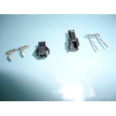 Ficha 2.5mm macho/femea